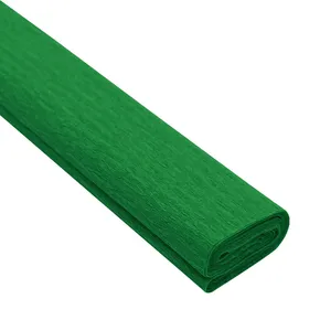 Krepový papier tmavo zelený